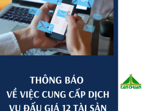 Thông báo về việc cung cấp dịch vụ tổ chức đấu giá khai thác cho thuê đối với 12 cơ sở nhà, đất, sạp chợ do Văn phòng Thành ủy ủy quyền Đợt 07 - năm 2025 Thông báo về việc cung cấp dịch vụ tổ chức đấu giá khai thác cho thuê đối với 12 cơ sở nhà, đất, sạp chợ do Văn phòng Thành ủy ủy quyền Đợt 07 - năm 2025