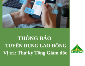 Thông báo tuyển dụng lao động đợt 4 năm 2026