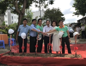 KHỞI CÔNG XÂY DỰNG HOÀN CHỈNH TUYẾN ĐƯỜNG SONG HÀNH LƯƠNG NGỌC QUYẾN - KHU DÂN CƯ BÌNH HÒA