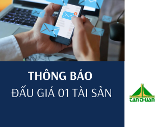 Thông báo đấu giá tài sản