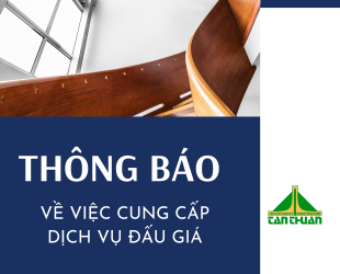Thông báo về việc cung cấp dịch vụ tổ chức đấu giá cho thuê đối với 02 cơ sở nhà, đất do Văn phòng Thành ủy ủy quyền khai thác cho thuê (Đợt 24 - năm 2024)