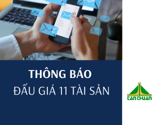 Thông báo đấu giá tài sản
