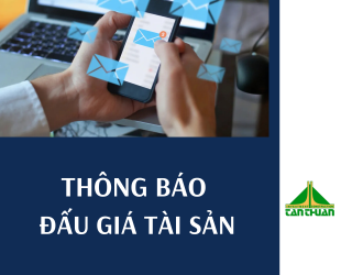 Thông báo đấu giá tài sản