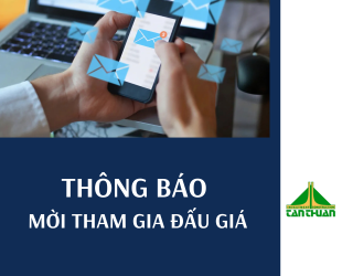 Thông báo mời tham gia đấu giá