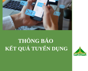 THÔNG BÁO KẾT QUẢ TUYỂN DỤNG LAO ĐỘNG - SỐ 1381/TB-TT